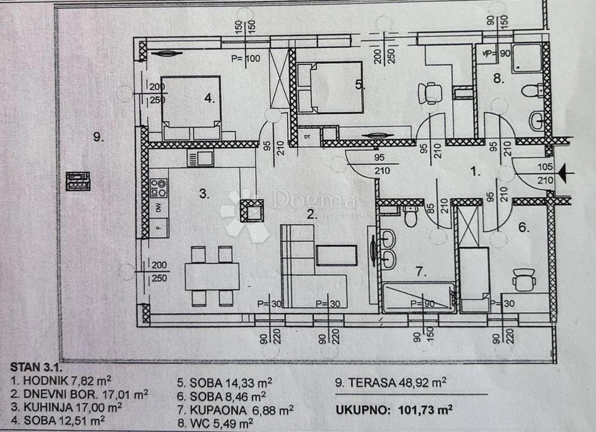 Stanovanje Lučko, Novi Zagreb - Zapad, 100m2