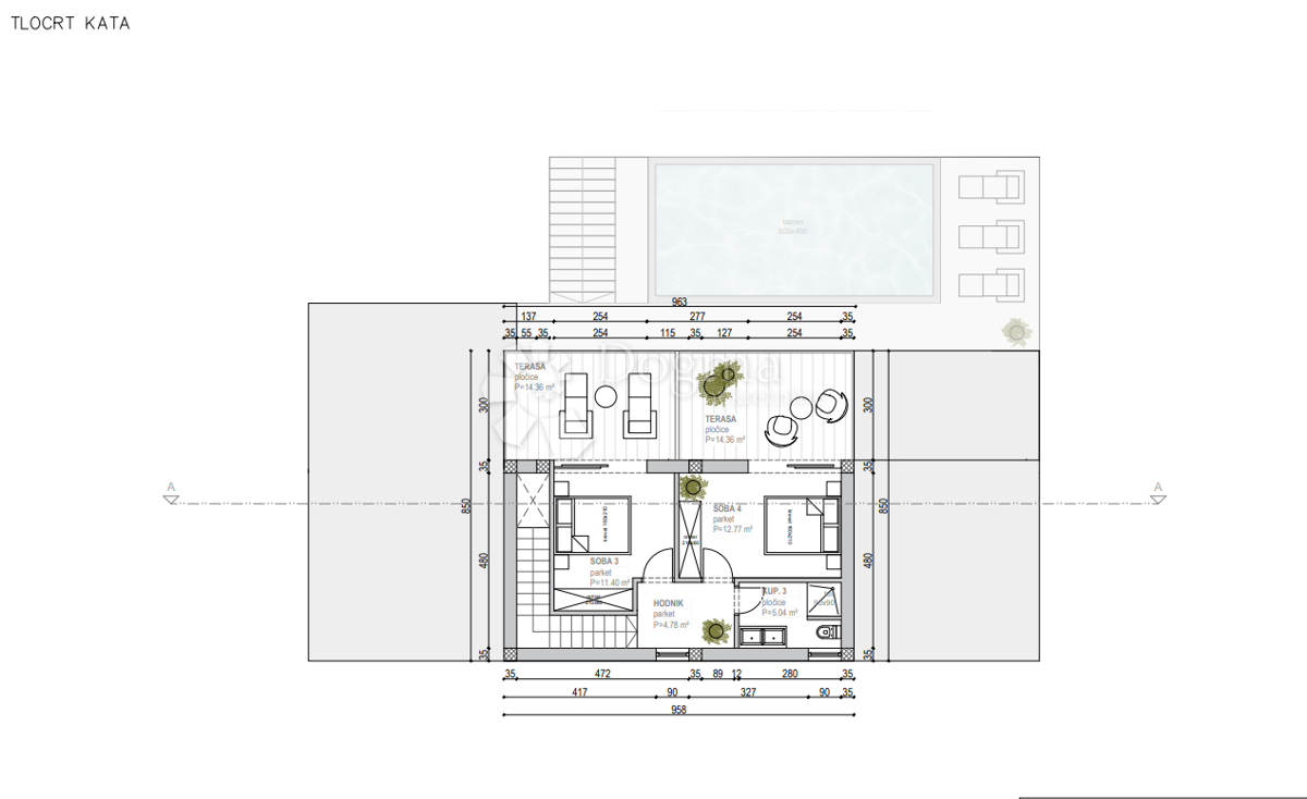 Zazidljivo zemljišče Novaki Motovunski, Karojba, 1.865m2