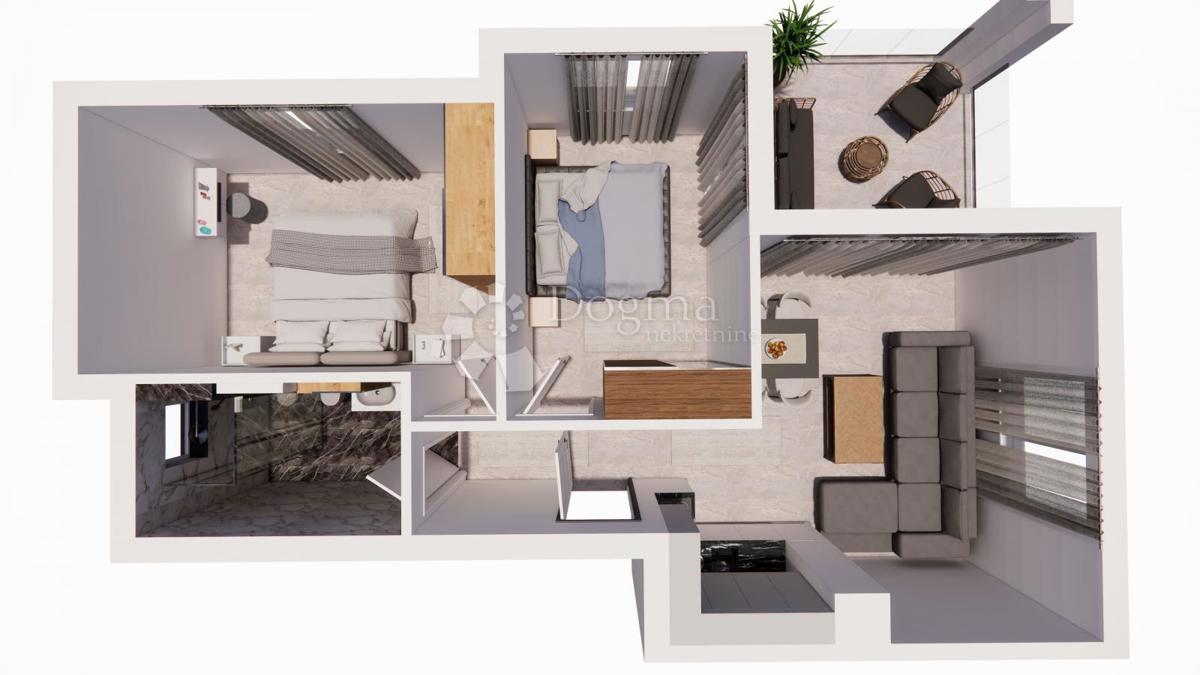 Stanovanje Brodarica, Šibenik - Okolica, 70,97m2