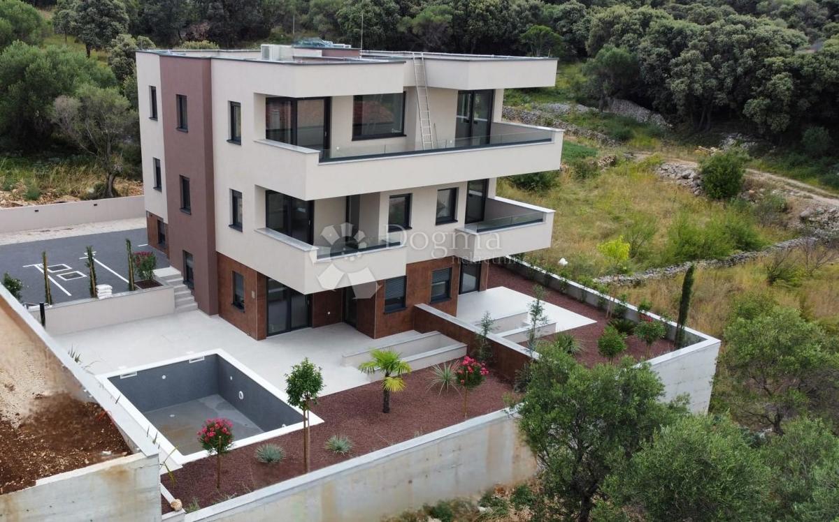 Moderno stanovanje S2 v pritličju – novogradnja na otoku Pag