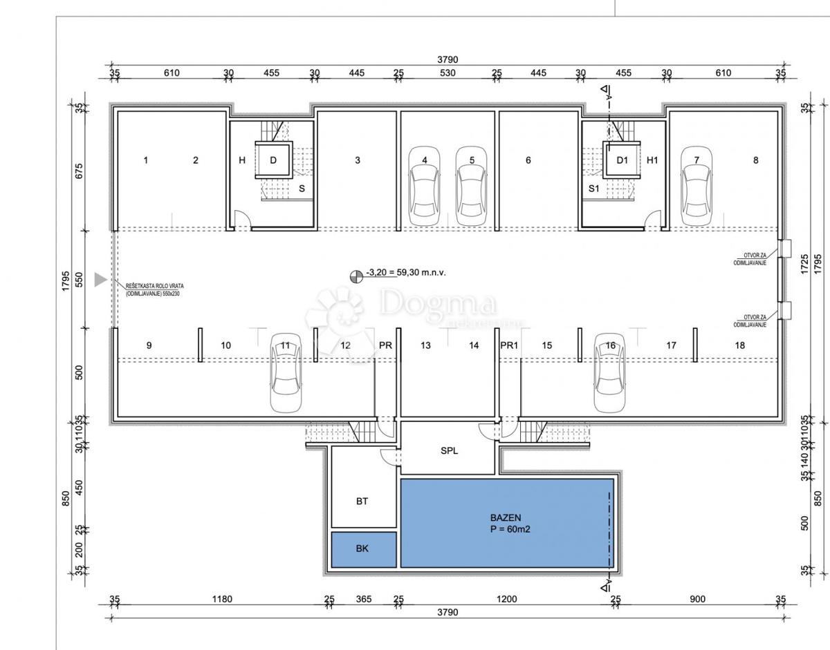 Stanovanje Primošten, 88,63m2