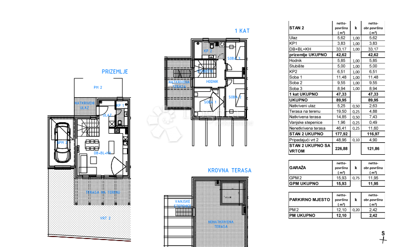 Hiša Remete, Maksimir, 136,23m2
