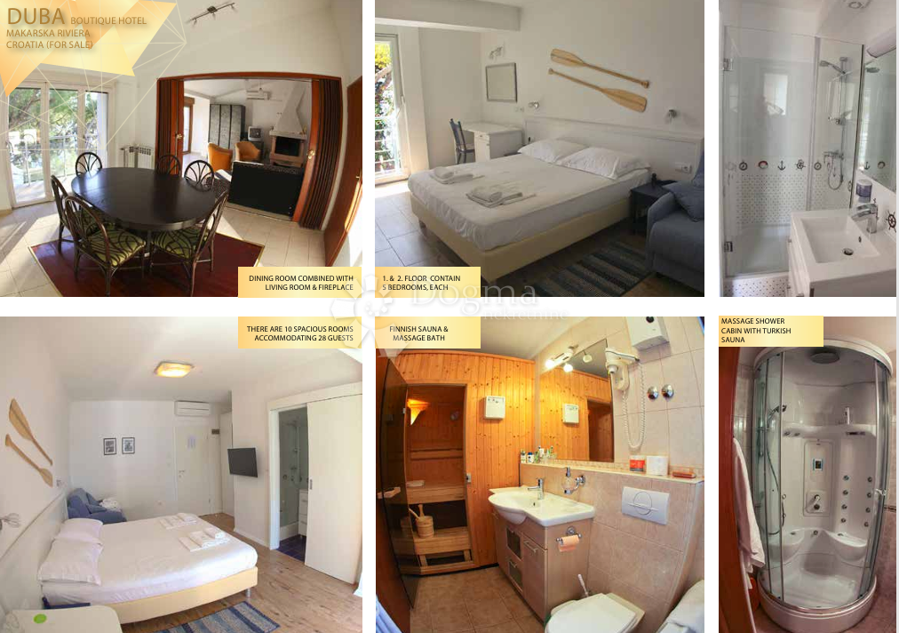 Hotel Živogošće, Podgora, 533m2