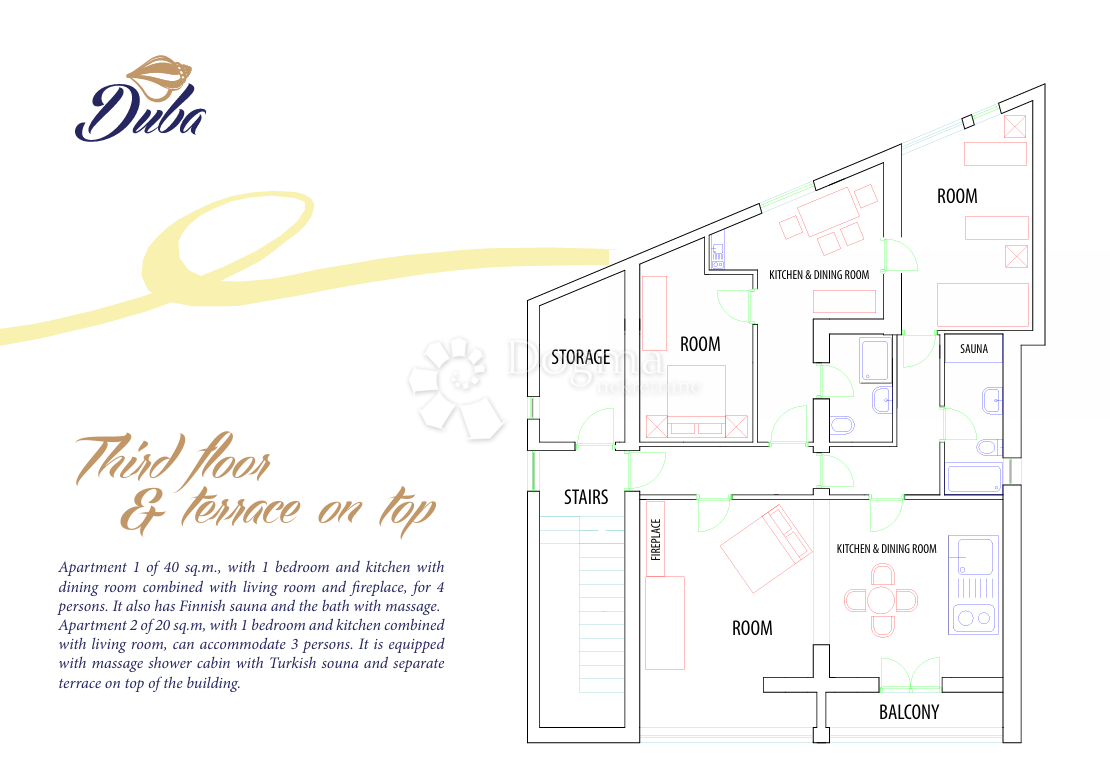 Hotel Živogošće, Podgora, 533m2