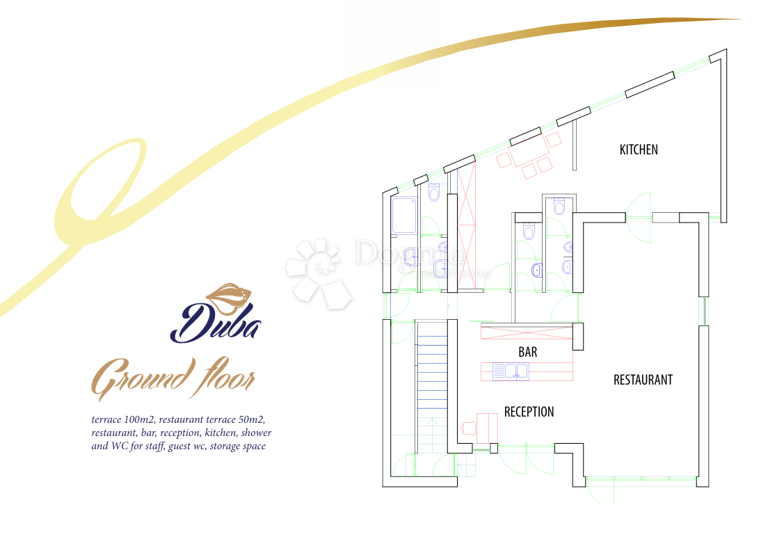 Hotel Živogošće, Podgora, 533m2