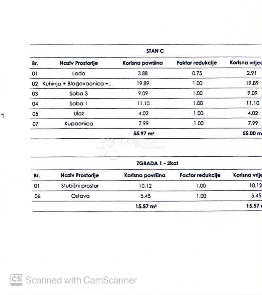 Stanovanje Šijana, Pula, 44,02m2