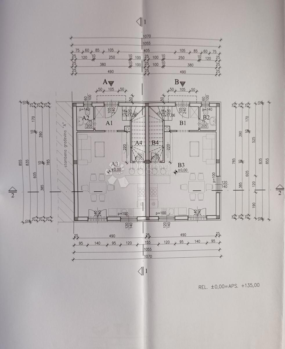 Stanovanje Vodnjan, 72,88m2