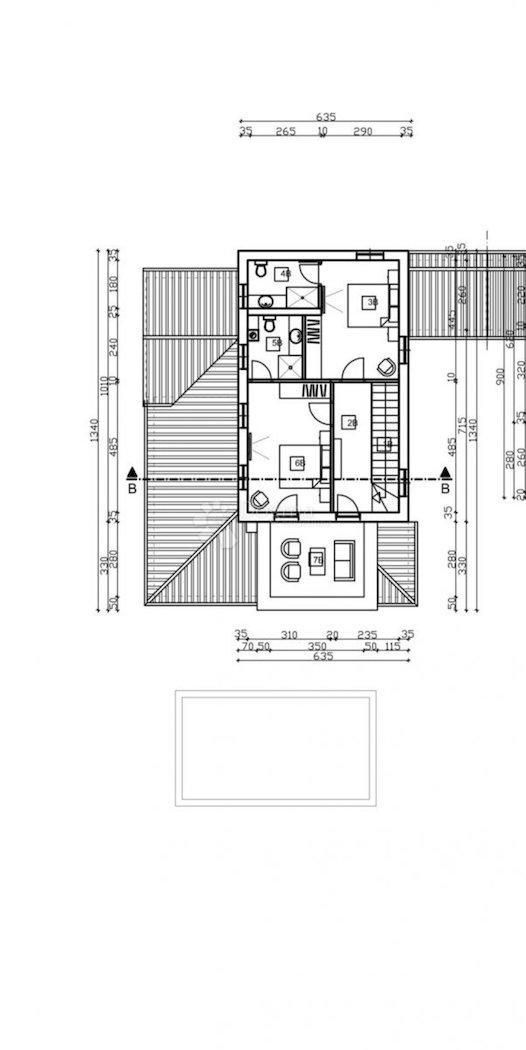 Hiša Novigrad, 150m2