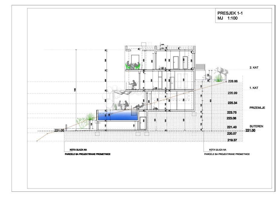 Zazidljivo zemljišče Klis, 449m2