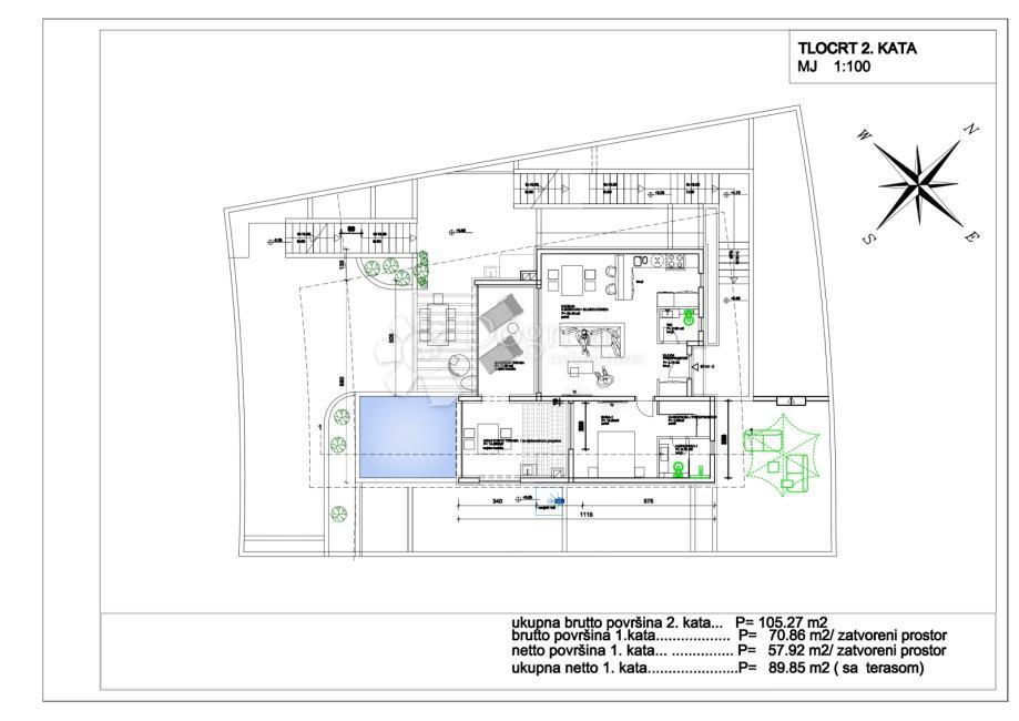 Zazidljivo zemljišče Klis, 449m2