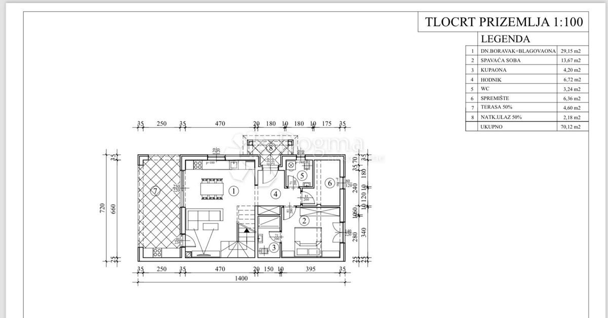 Zazidljivo zemljišče Poreč, 949m2