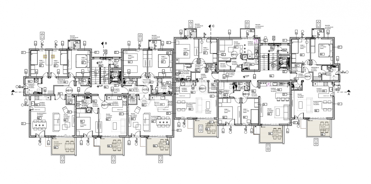 Stanovanje Dugopolje, 25m2