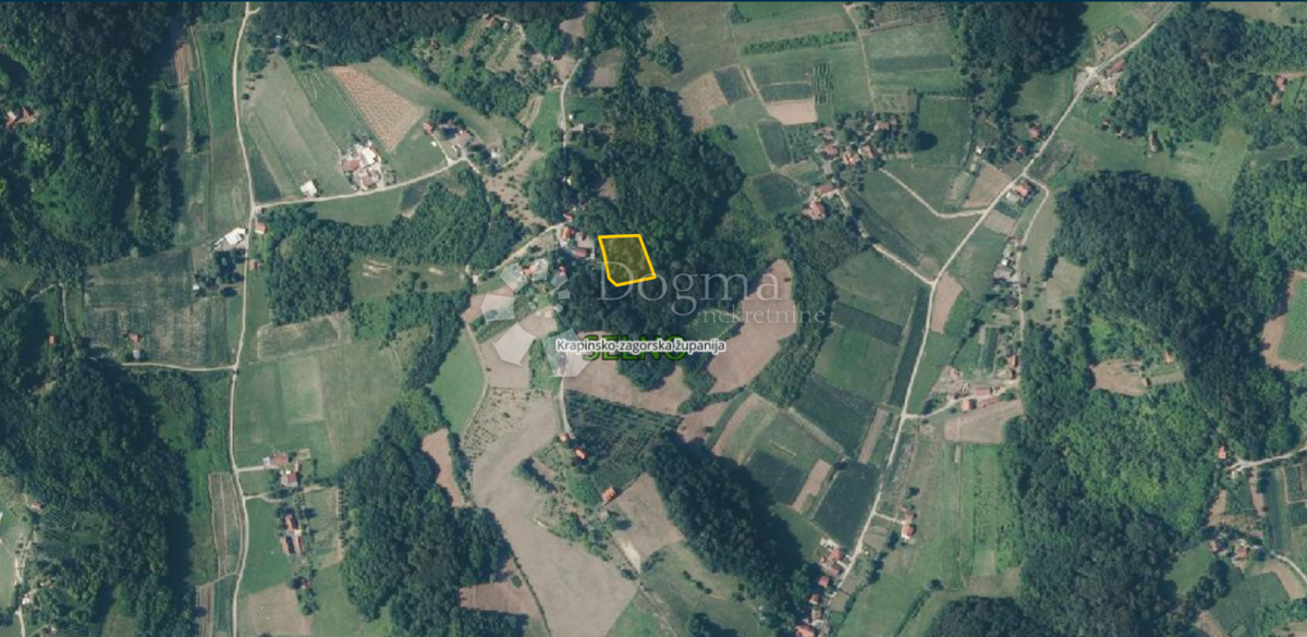 Zazidljivo zemljišče Selno, Krapinske Toplice, 2.487m2