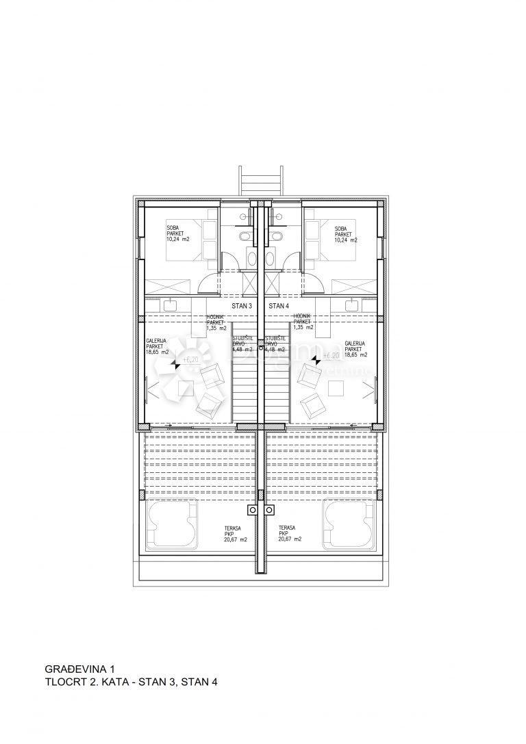 Stanovanje Pag, 99,45m2
