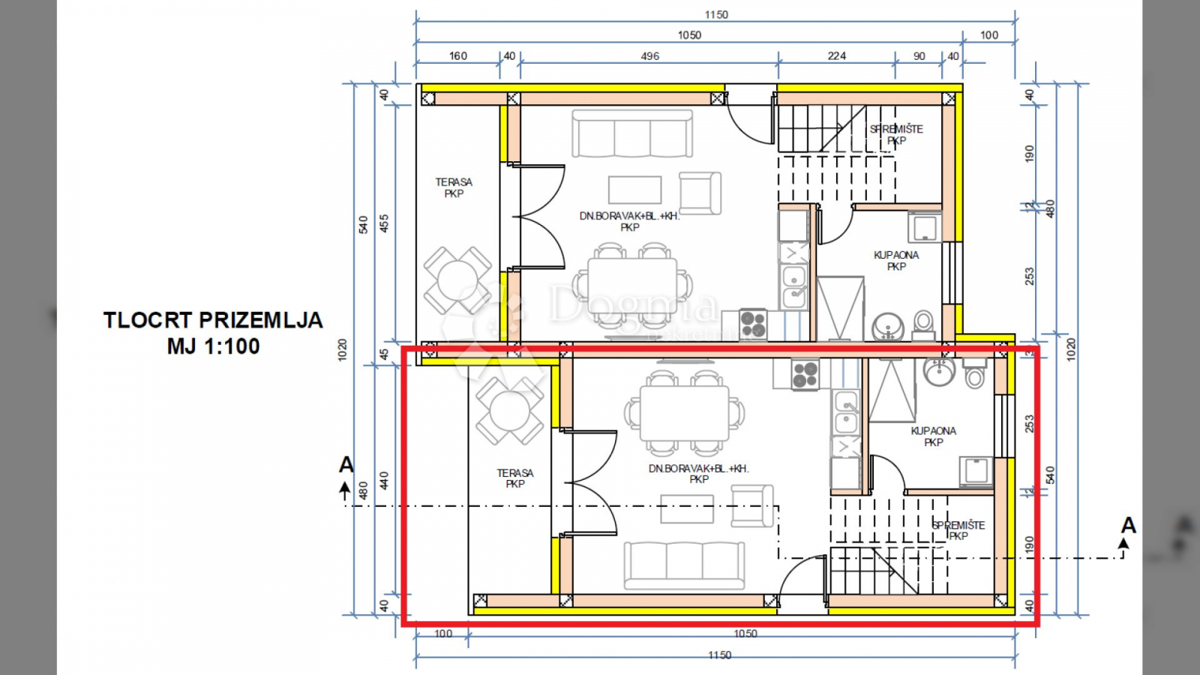 Stanovanje Škrapavac, Privlaka, 110m2