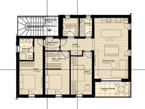 Stanovanje Cres, 135m2