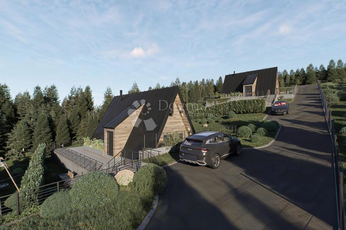 Zazidljivo zemljišče Crni Lug, Delnice, 437m2