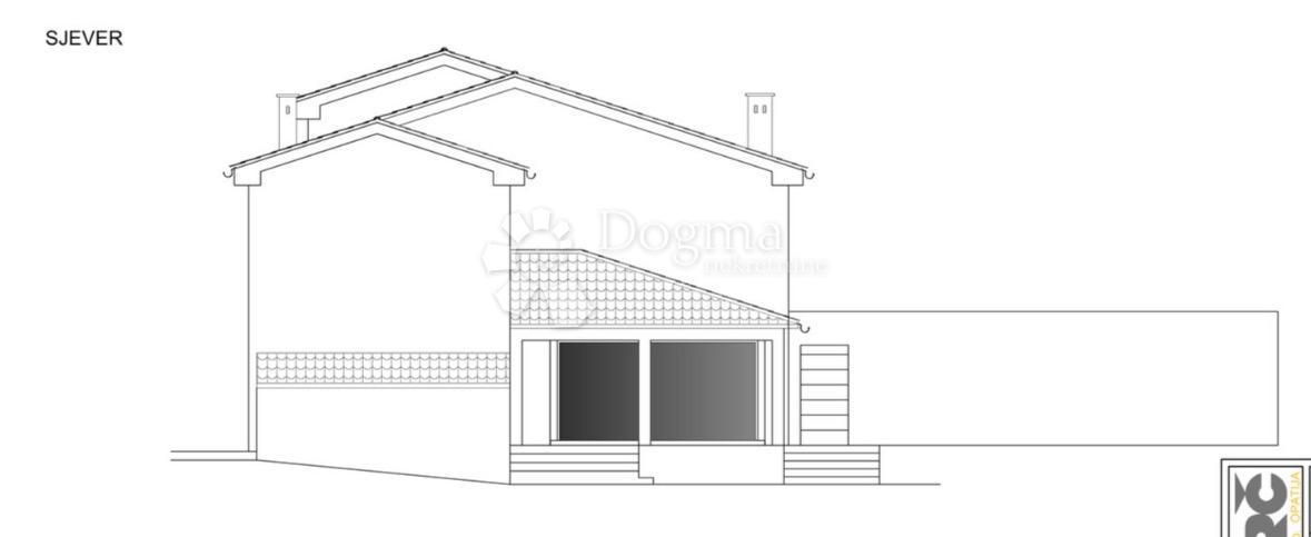 ISTRSKA STARINA Z GRADBENIM DOVOLJENJEM IN ATRAKTIVNIM PROJEKTOM – Sveti Petar u Šumi