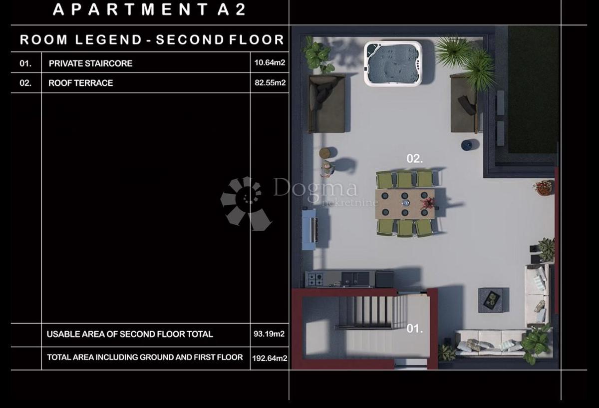 Stanovanje Poreč, 109,58m2