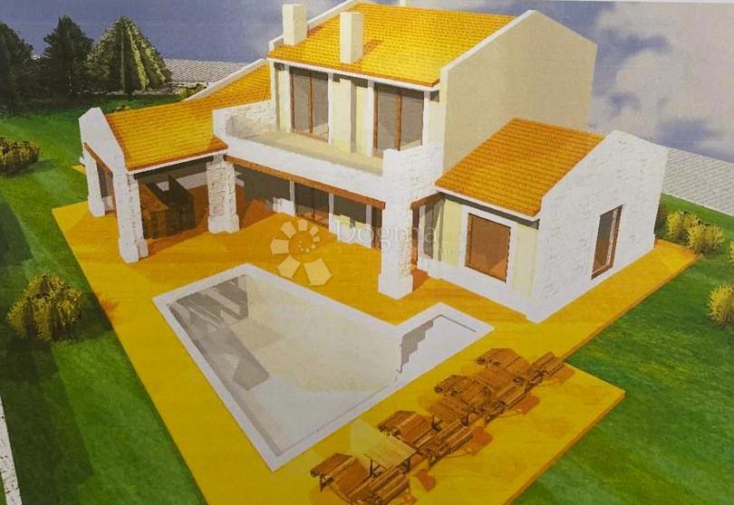 Zazidljivo zemljišče Blaškovići, Kršan, 1.316m2