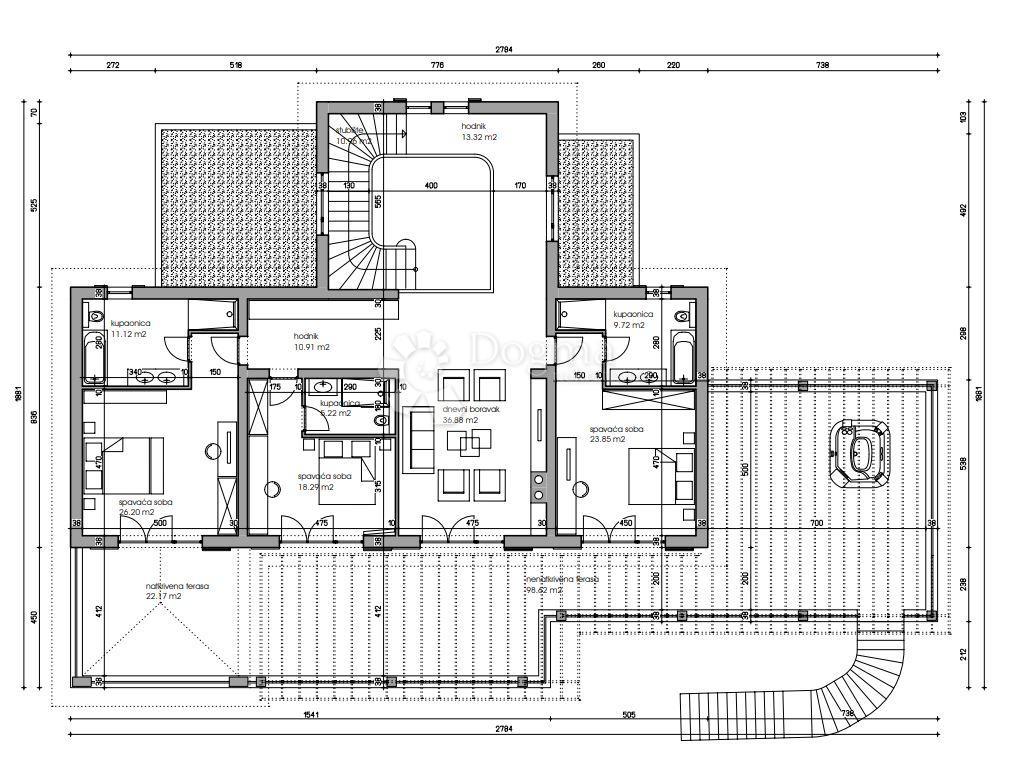 Hiša Vodnjan, 530m2