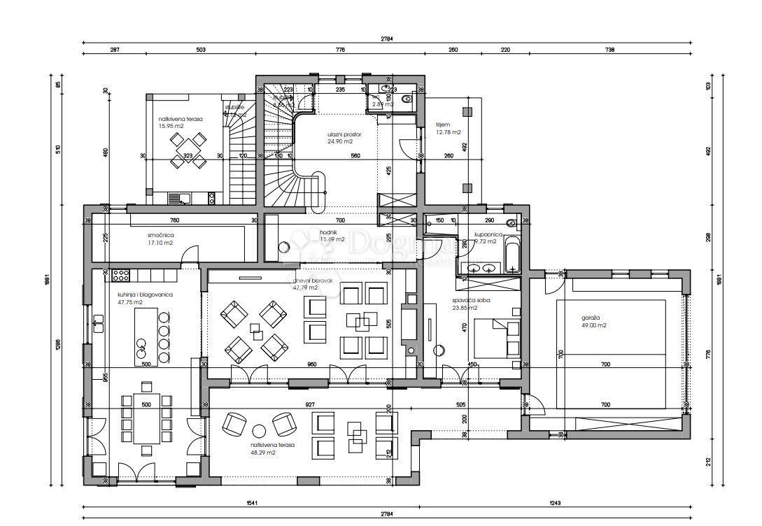 Hiša Vodnjan, 530m2