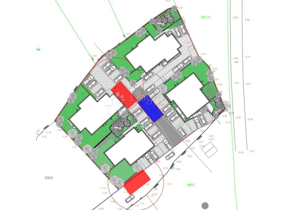 Zazidljivo zemljišče Brodarica, Šibenik - Okolica, 1.619,28m2