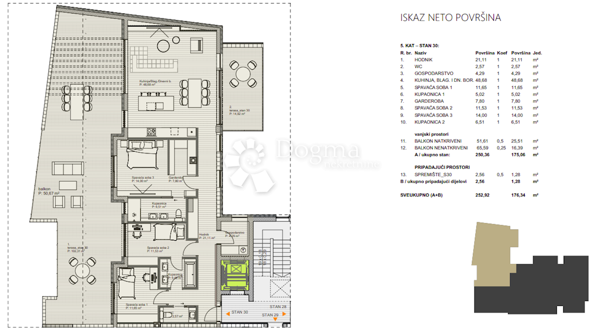 Stanovanje Centar, Varaždin, 61,48m2