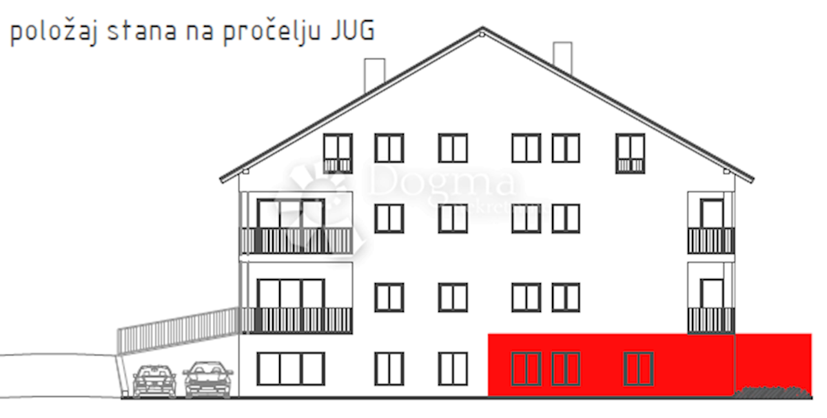 Stanovanje Brestje, Sesvete, 65,27m2