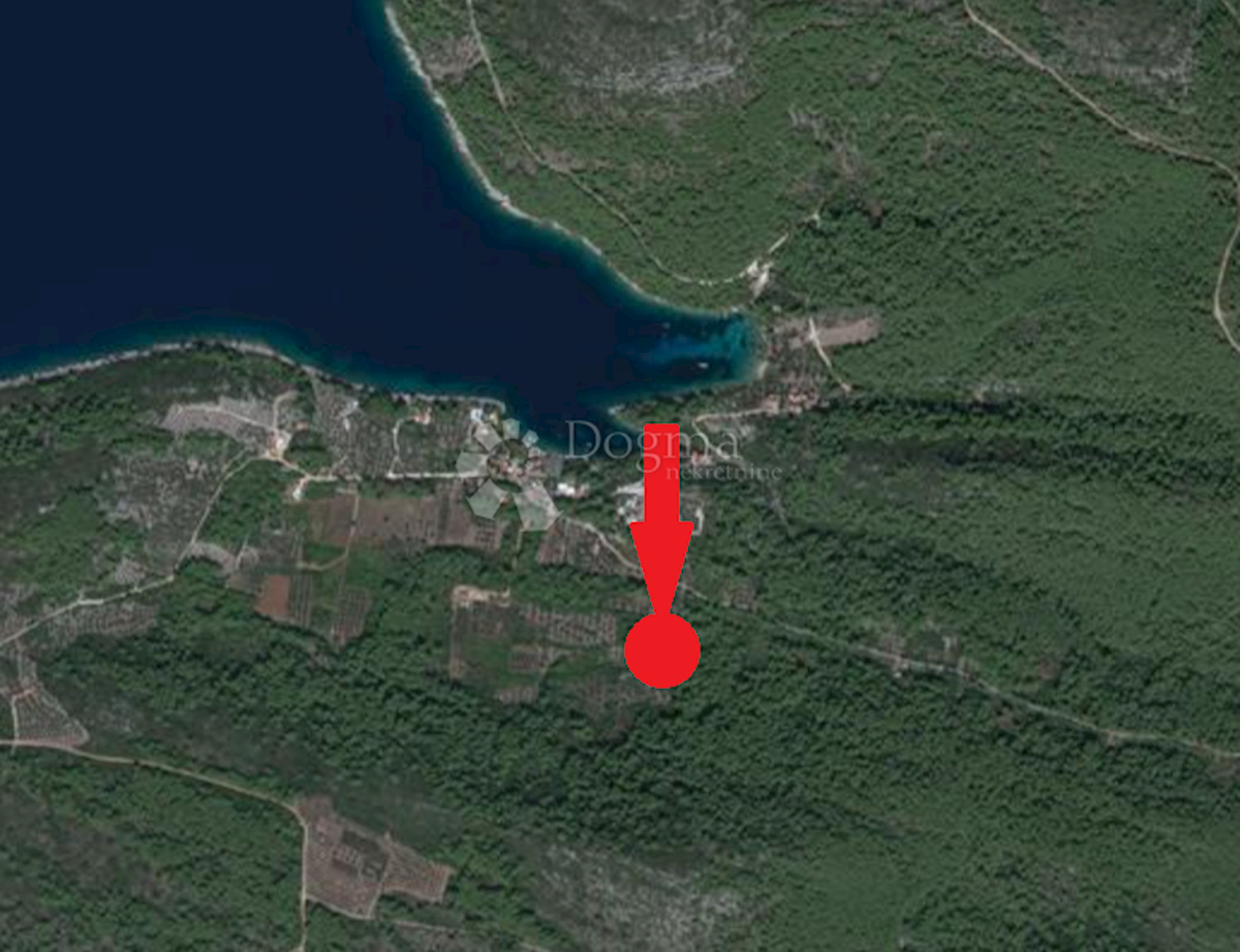 Zemljišče Vela Luka, 485m2