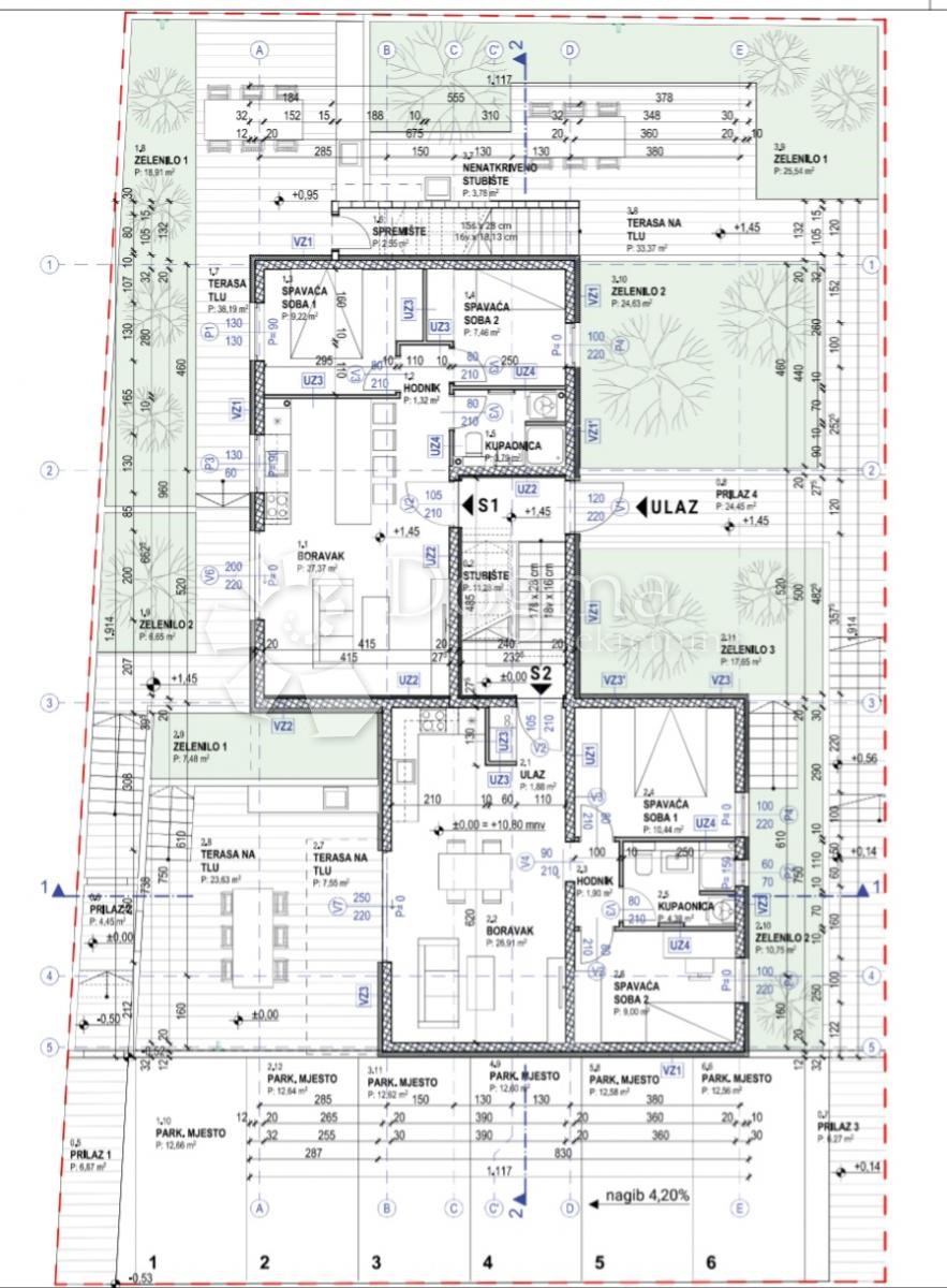 Stanovanje Povljana, 71,50m2