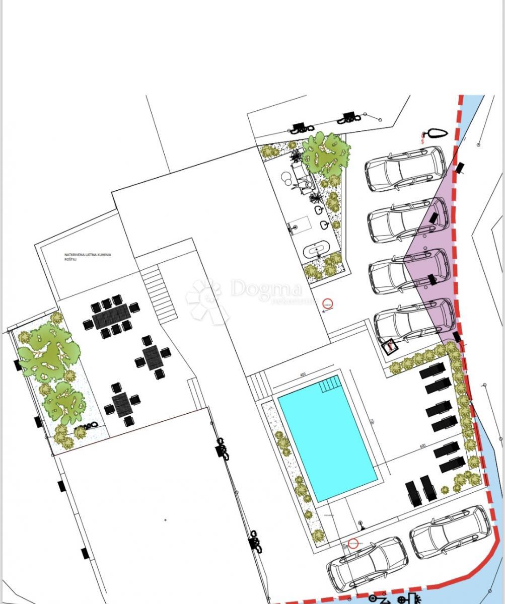 Zemljišče Pobri, Opatija - Okolica, 597m2