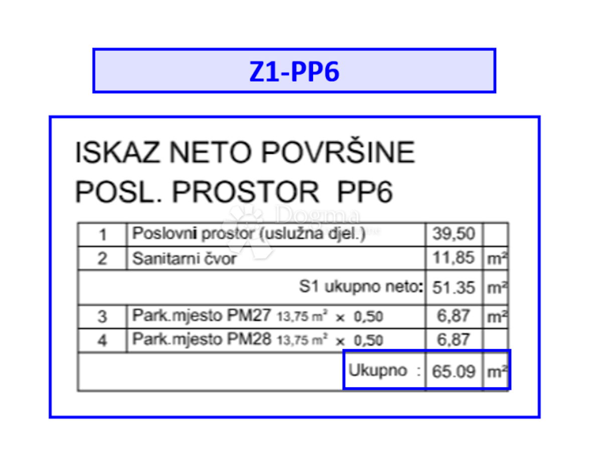 Z1/PP6 POSLOVNI PROSTOR V NOVEM STANOVANJSKEM KOMPLEKSU - ODLIČNO!