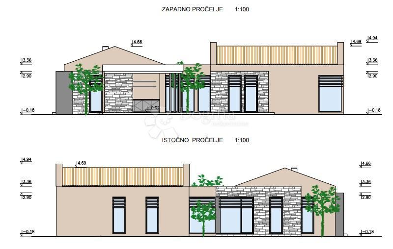 ZEMLJIŠČE S PROJEKTOM IN POGLEDOM NA MESTO, 10 MINUT OD MORJA IN PORTOROŽA
