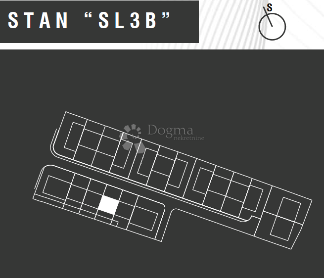Stanovanje Štinjan, Pula, 57,13m2