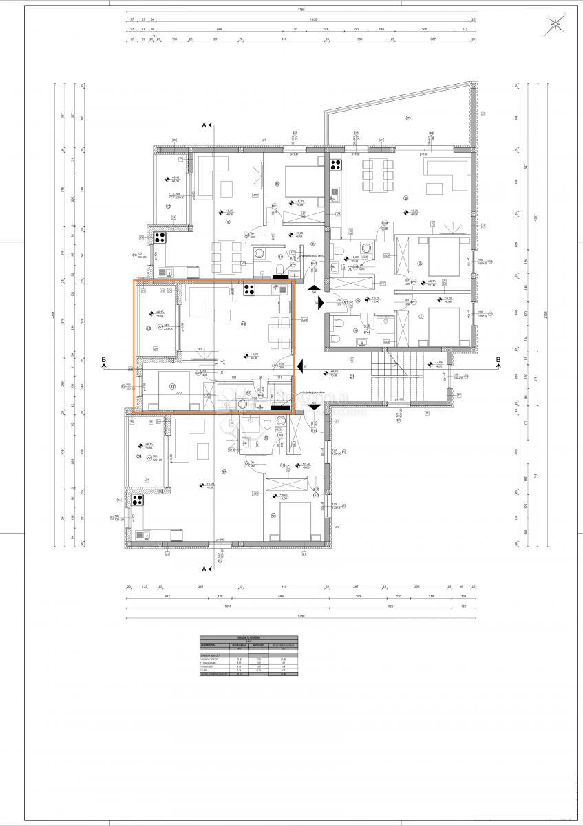 Stanovanje Vodice, 48,66m2