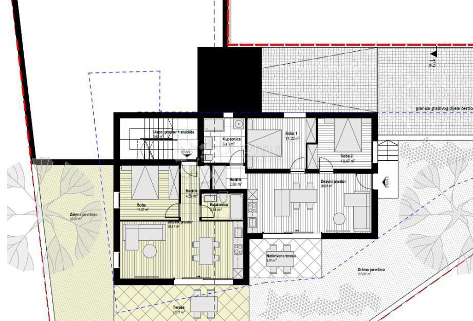 Stanovanje Cres, 60m2