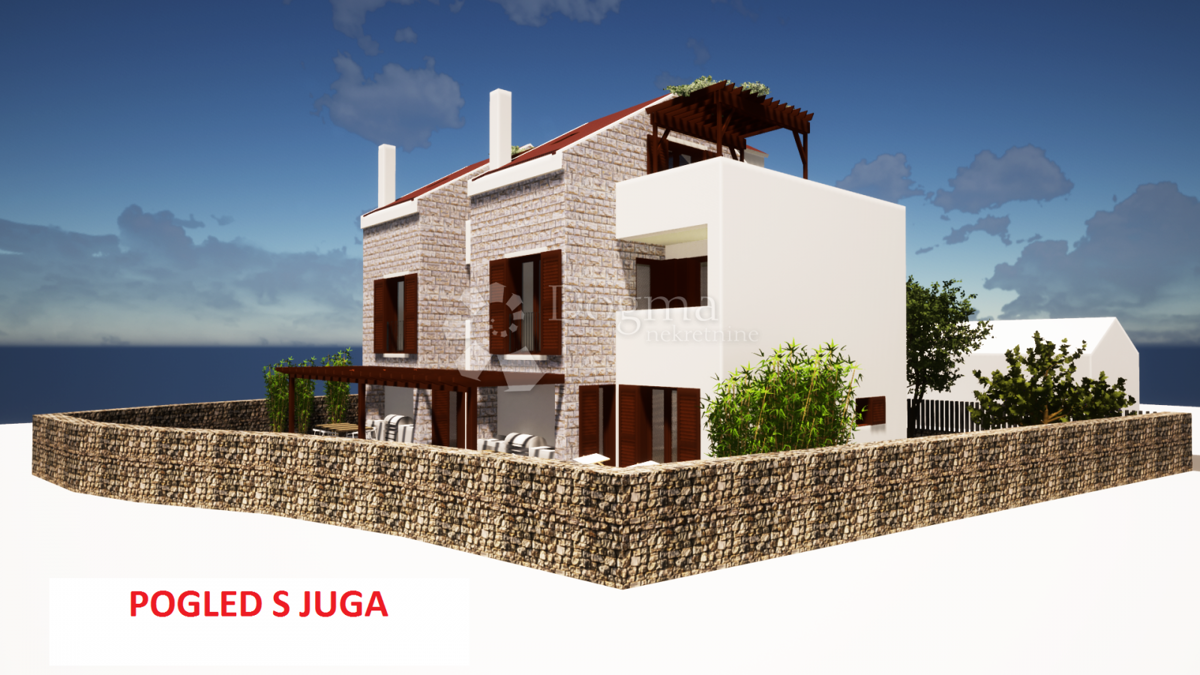 Zazidljivo zemljišče Krapanj, Šibenik - Okolica, 406m2
