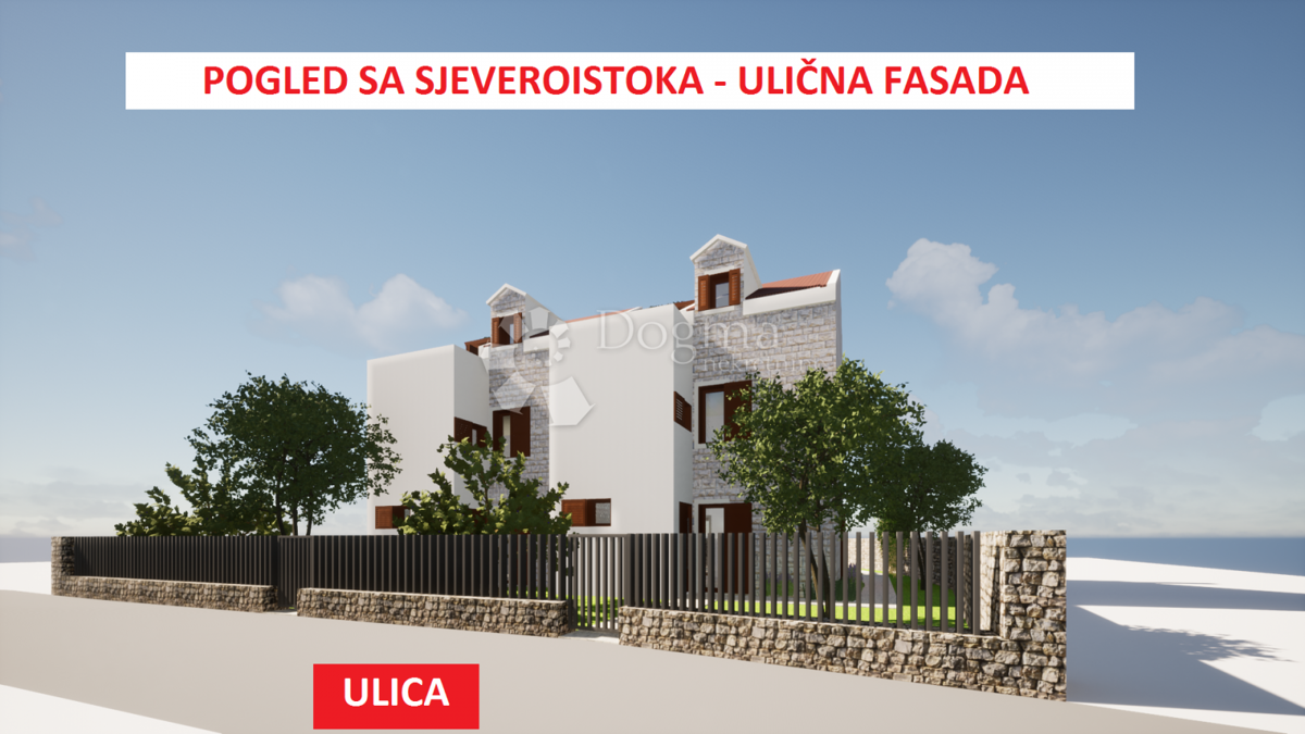 Zazidljivo zemljišče Krapanj, Šibenik - Okolica, 406m2