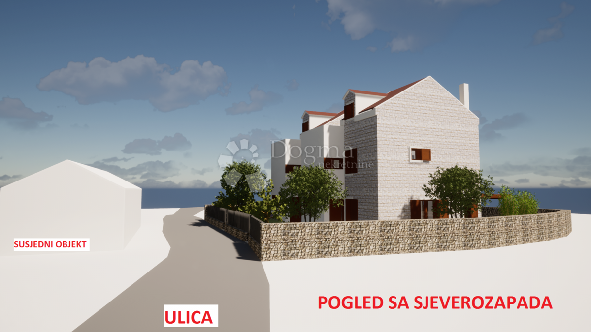 Zazidljivo zemljišče Krapanj, Šibenik - Okolica, 406m2