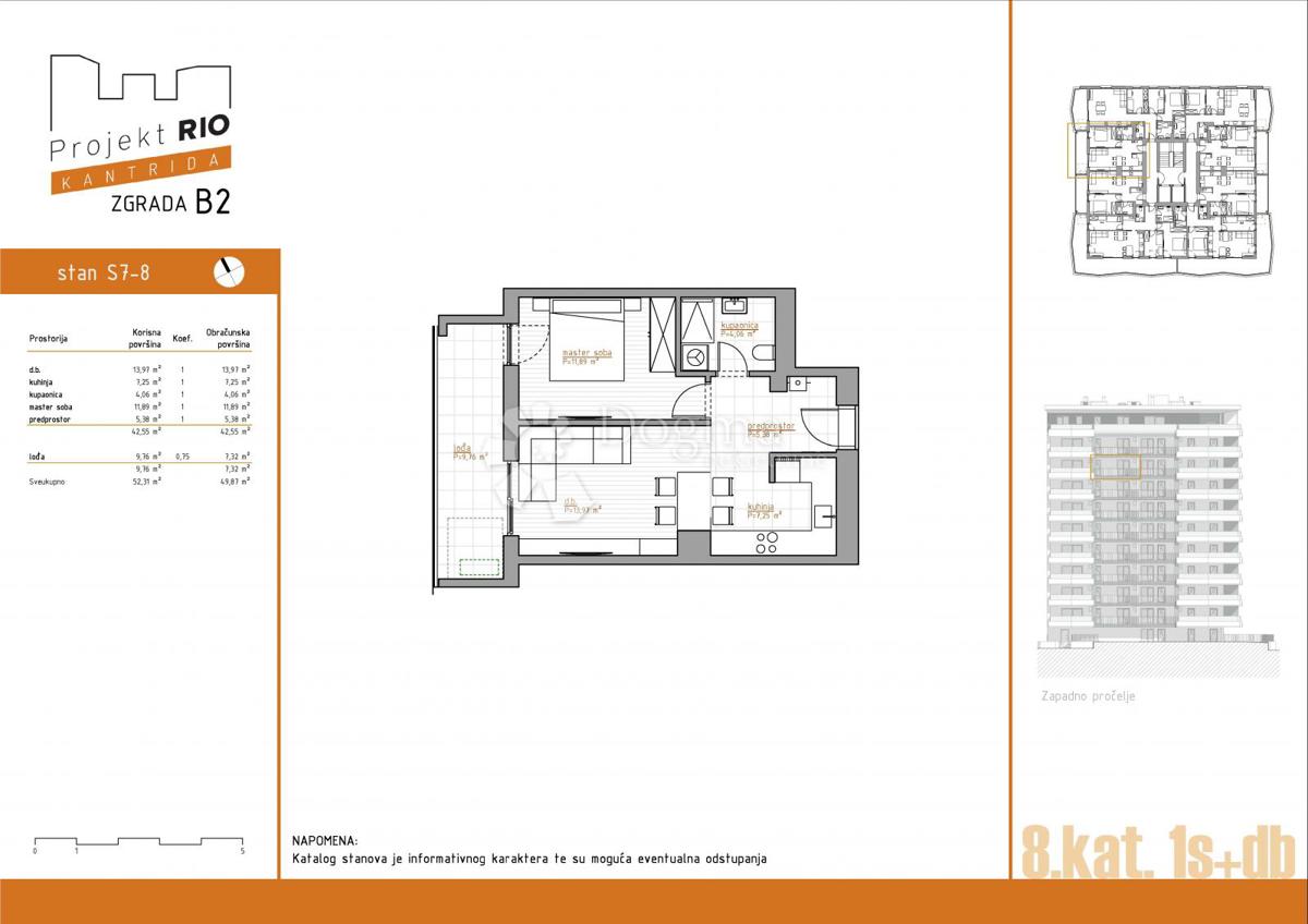 Stanovanje Kantrida, Rijeka, 124,61m2