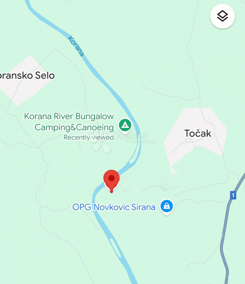 Zazidljivo zemljišče Slunj, 19.667m2