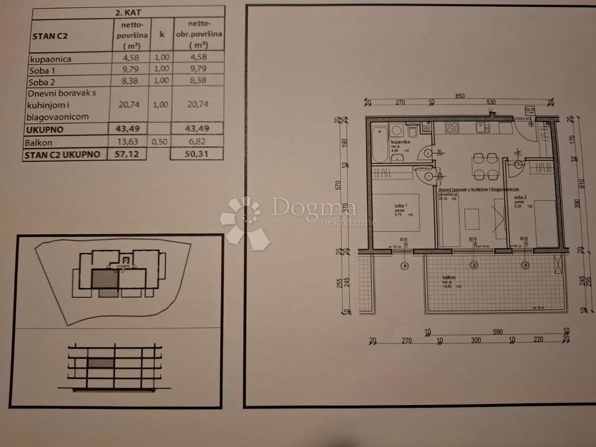 Stanovanje Tar, Tar-Vabriga, 70m2