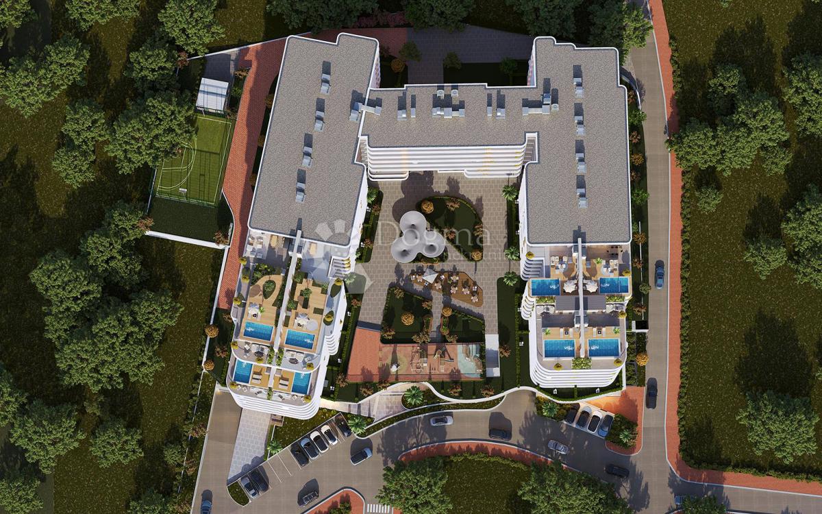 Stanovanje Crvene kuće, Zadar, 51,98m2