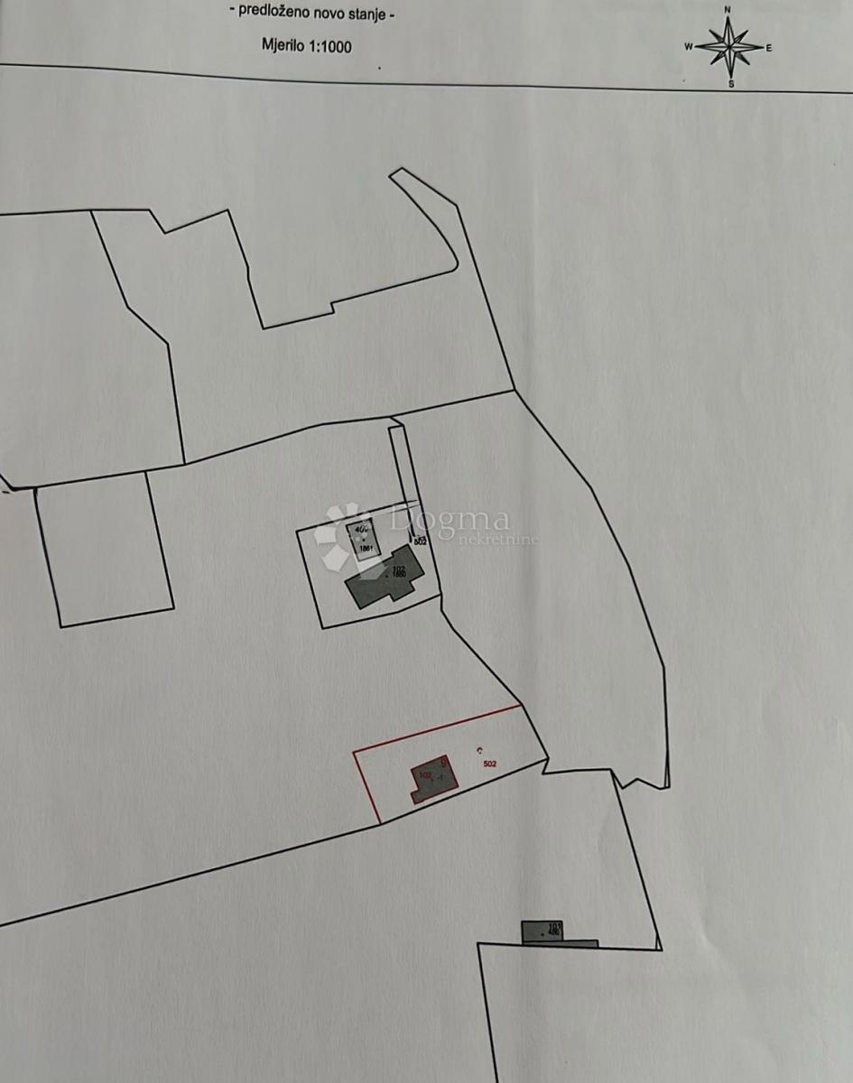 Zazidljivo zemljišče Donje Selo, Šolta, 502m2