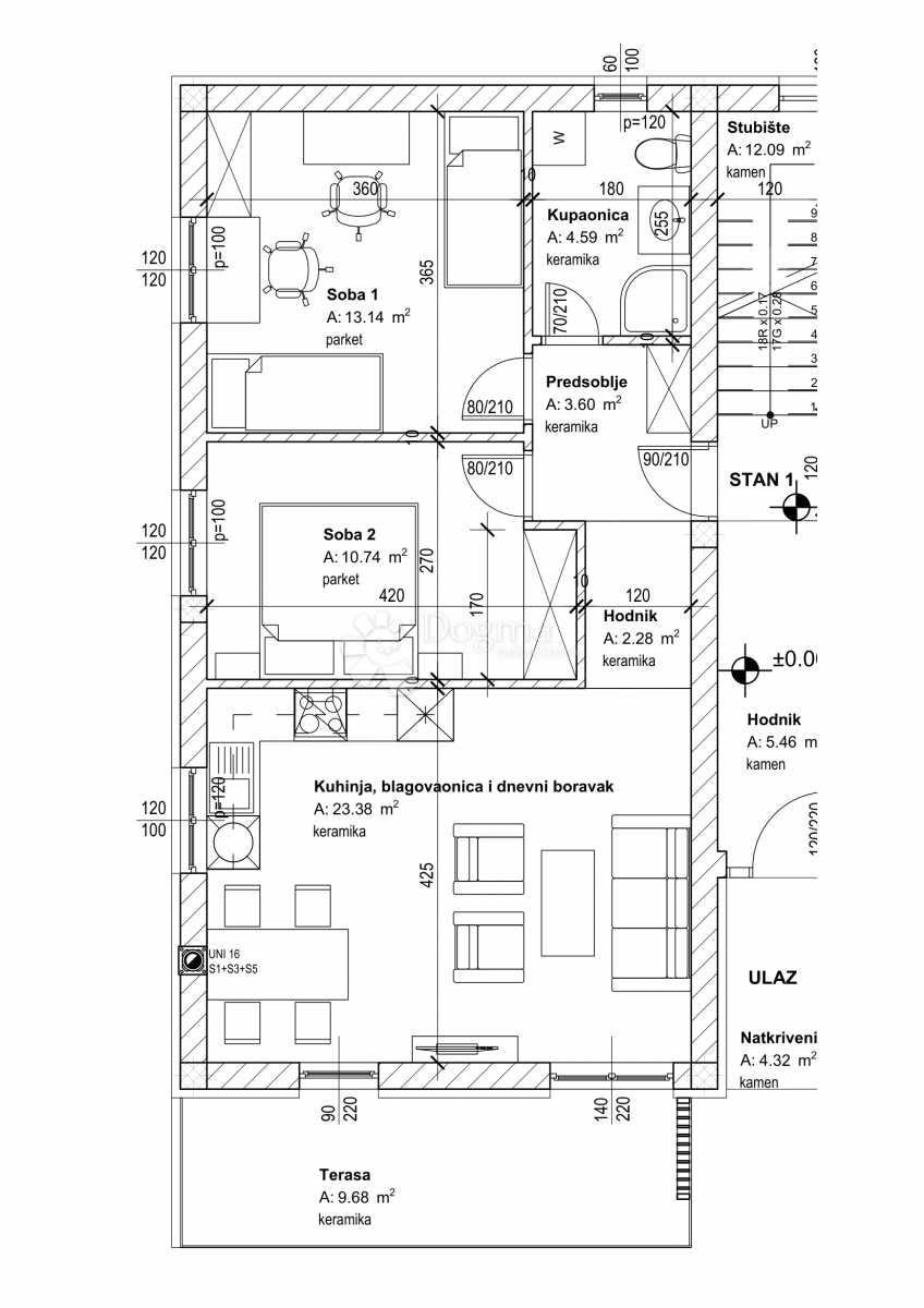 Stanovanje Sroki, Viškovo, 6.387m2