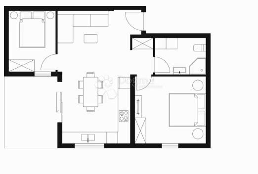 Stanovanje Peroj, Vodnjan, 77,60m2