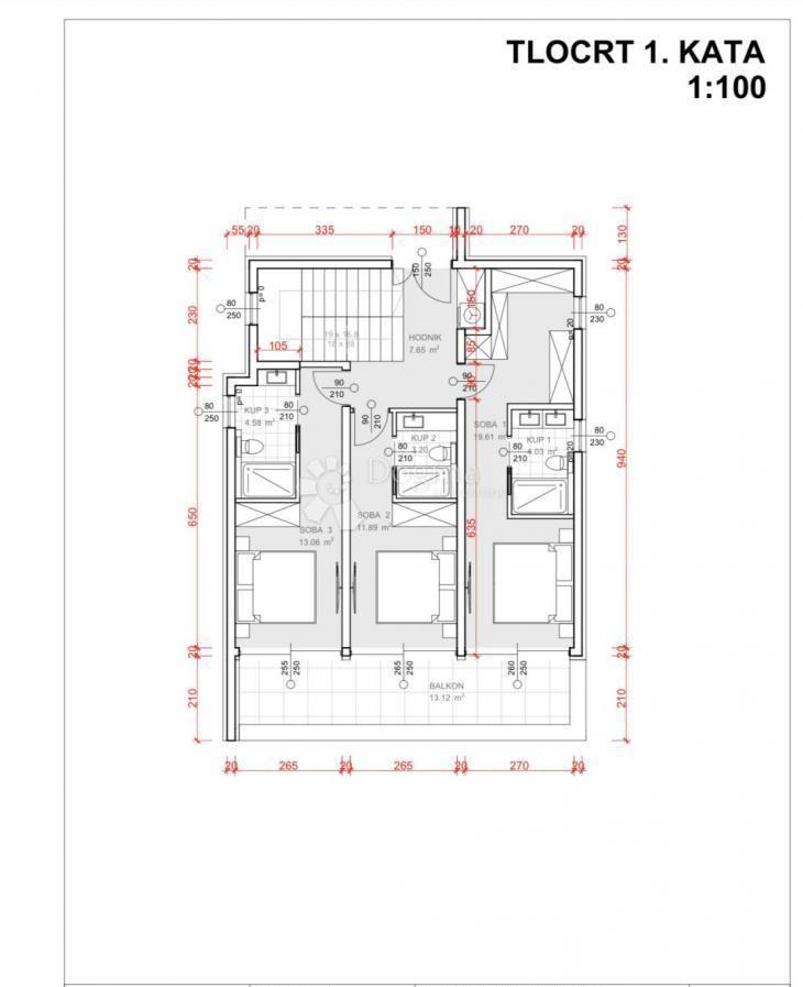 Hiša Rupotina, Solin, 180m2