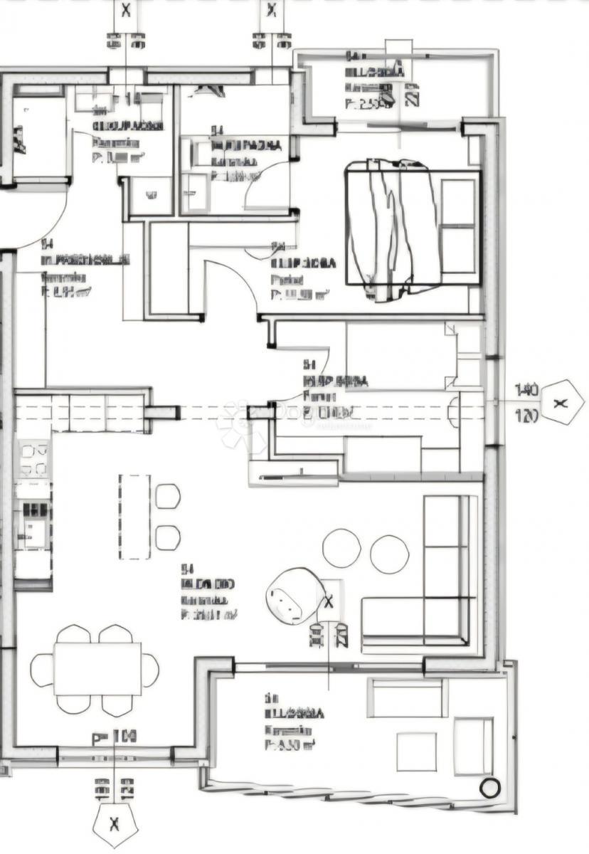 Stanovanje Makarska, 78,19m2
