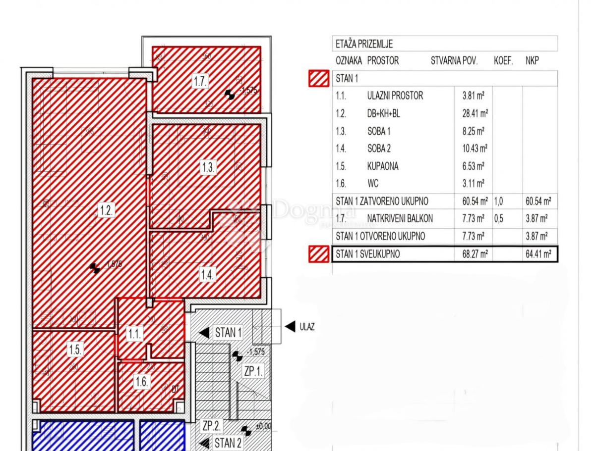 Stanovanje Laščina, Maksimir, 83,27m2